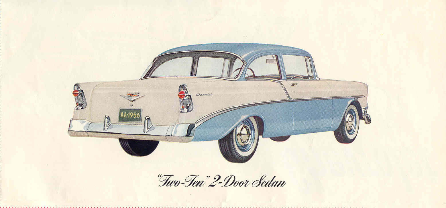 1956 Chevrolet Brochure Page 4